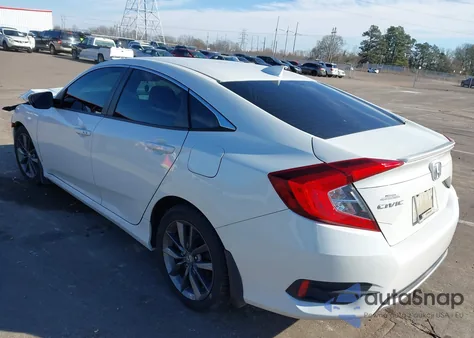 2019 Honda Civic Ex из США, поврежденный, VIN 19XFC1F39KE011615